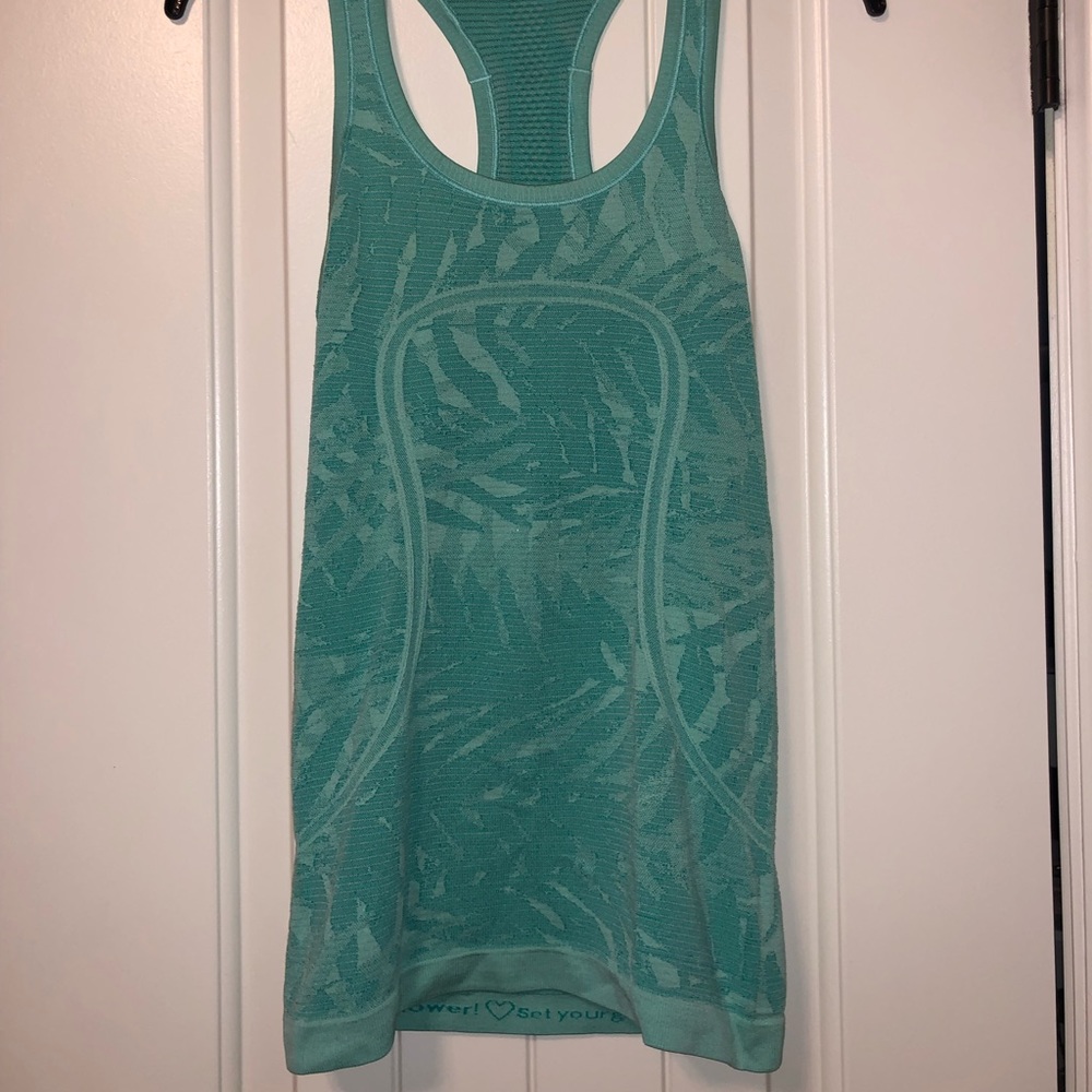 Swiftly Tech Racerback Tank Top turquoise - Picture 4 of 4
